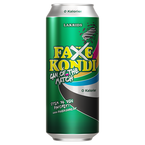 Faxe Kondi Lakrids 0 Kalorier 24x50 cl.